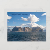 Senja Island, Noorwegen, Briefkaart (Voorkant / Achterkant)