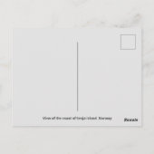 Senja Island, Noorwegen, Briefkaart (Achterkant)