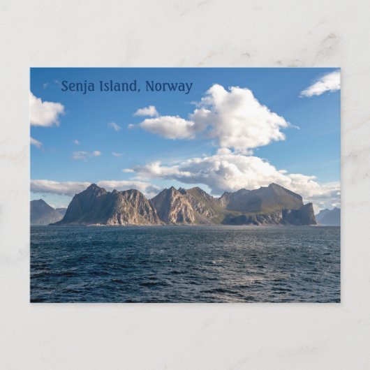 Senja Island, Noorwegen, Briefkaart (Voorkant)