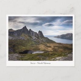 Senja Island Noorwegen Briefkaart
