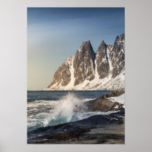 Senja Island Norway Landscape Foto Poster