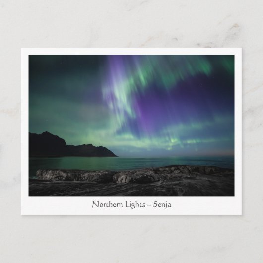 Senja, Noord-Noorwegen Briefkaart (Voorkant)