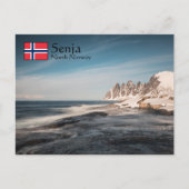 Senja Noorwegen Briefkaart (Voorkant)