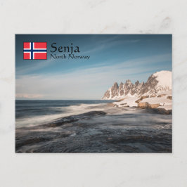Senja Noorwegen Briefkaart