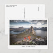 Senja Noorwegen Briefkaart (Voorkant / Achterkant)