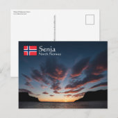 Senja Noorwegen Briefkaart (Voorkant / Achterkant)
