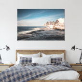Senja Noorwegen Canvas Afdruk (Insitu (Slaapkamer))