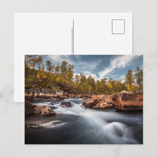 Senja Noorwegen Feestdagenkaart (Voorkant / Achterkant)