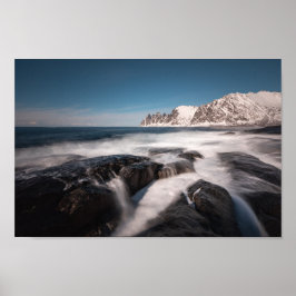 Senja Noorwegen Poster