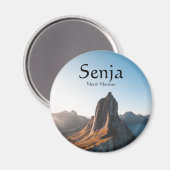 Senja Norway Souvenir Magneet (Voorkant / Achterkant)
