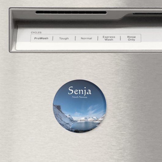 Senja Norway Souvenir Magneet (Insitu (Vaatwasser))