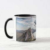 Senja Norway Souvenir Mok (Links)