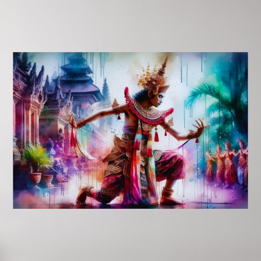 Senja Tari: Schemerdans in Bali Poster (Voorkant)
