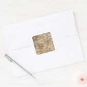 Senlis France Vierkante Sticker (Envelop)