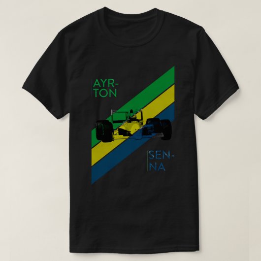 Senna F1  T-shirt (Design voorkant)