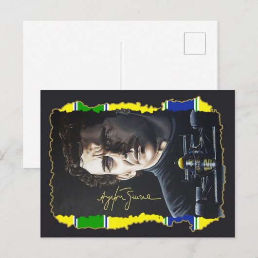 Senna Schilderen Briefkaart (Voorkant / Achterkant)