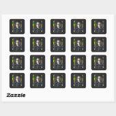 Senna Schilderen Vierkante Sticker (Vel)