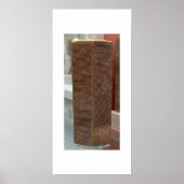 Sennacherib prism poster (Voorkant)