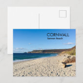 Sennen Beach Cornwall Engeland Briefkaart (Voorkant / Achterkant)