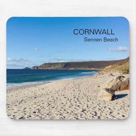 Sennen Beach Cornwall Engeland Muismat (Voorkant)