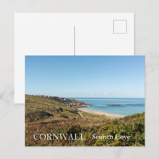 Sennen Cove Cornwall Engeland Briefkaart (Voorkant / Achterkant)