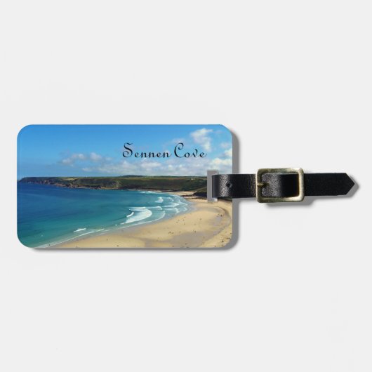 Sennen Cove Cornwall England Bagagelabel (Voorkant horizontaal)