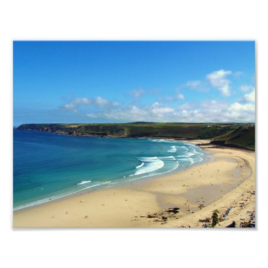 Sennen Cove Cornwall England Foto Afdruk (Voorkant)