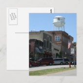 Senoia Georgia Briefkaart (Voorkant / Achterkant)