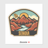 Senoia, Georgia Sticker (Vel)