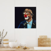 Senor Billy The Hobo Clown Poster (Keuken)