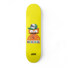 Senor Gato Cartoon Kat met Trucker Pet Pizza