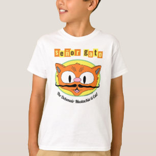 Señor Gato™ De charmante kat met snor! T-shirt