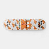 Senor Gato Schaats Hard Eat Pizza, op persoonlijke Persoonlijk Skateboard (Horizontaal)
