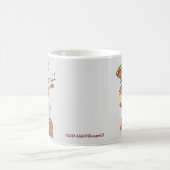 Señor Gato™ Singing Mexicaanse Mustache Cat w/Guit Koffiemok (Center)