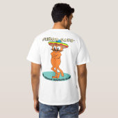 Señor Gato™ The Debonair Moustachio'd Cat. T-shirt (Achterkant volledig)