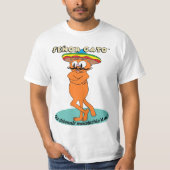 Señor Gato™ The Debonair Moustachio'd Cat. T-shirt (Voorkant)