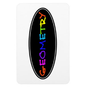 Señor geometrische fotomagneet magneet