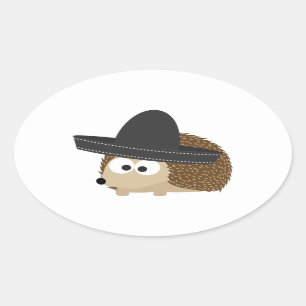 Señor Hedégel Ovale Sticker