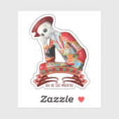 Señor Hombre Dia De Los Muertos Sticker (Vel)