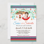 Senor of Senorita Gender Reopenbaarmakingsuitnodig Kaart (Voorkant)