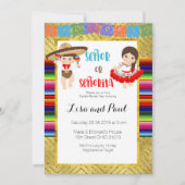 Señor of Señorita Geslacht onthullen uitnodiging F (Voorkant)