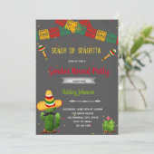 Señor Of Señorita Geslacht Reveal Kaart (Staand voorkant)