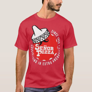 Señor Pizza - Extra ansjovis T-shirt