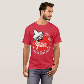 Señor Pizza - Extra ansjovis T-shirt (Voorkant volledig)