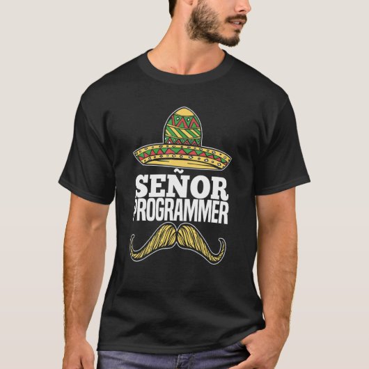 Señor Programmer Developer Programmin T-shirt (Voorkant)