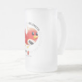 Señor Smith's frosted beer mok (Voorkant rechts)