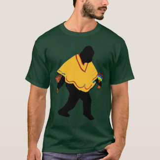 Senor Squatcho de Mayo met Poncho T-shirt