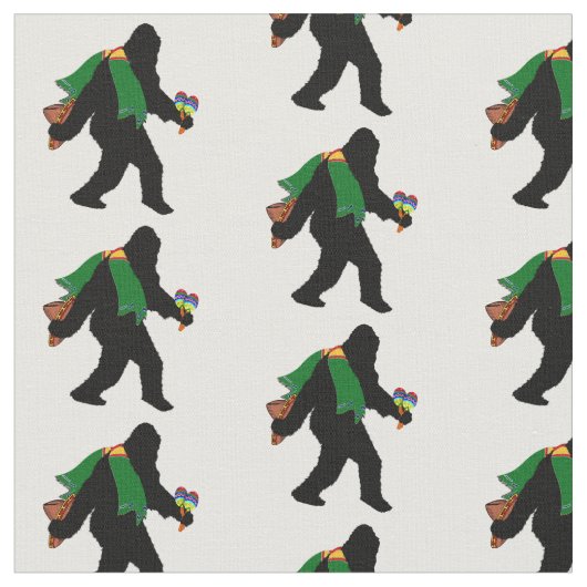 Senor Squatcho de Mayo met Serape Stof (Close Up)