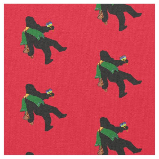 Senor Squatcho de Mayo Sasquatch Stof (Close Up)