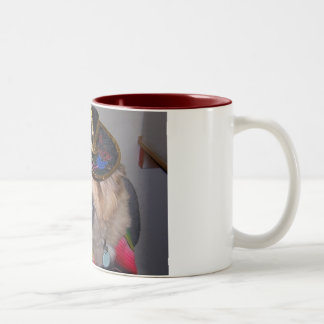 senorita goldie tweekleurige koffiemok